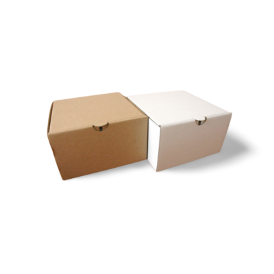 Hamburger doboz 150x150x90 "Barna"  - 100db